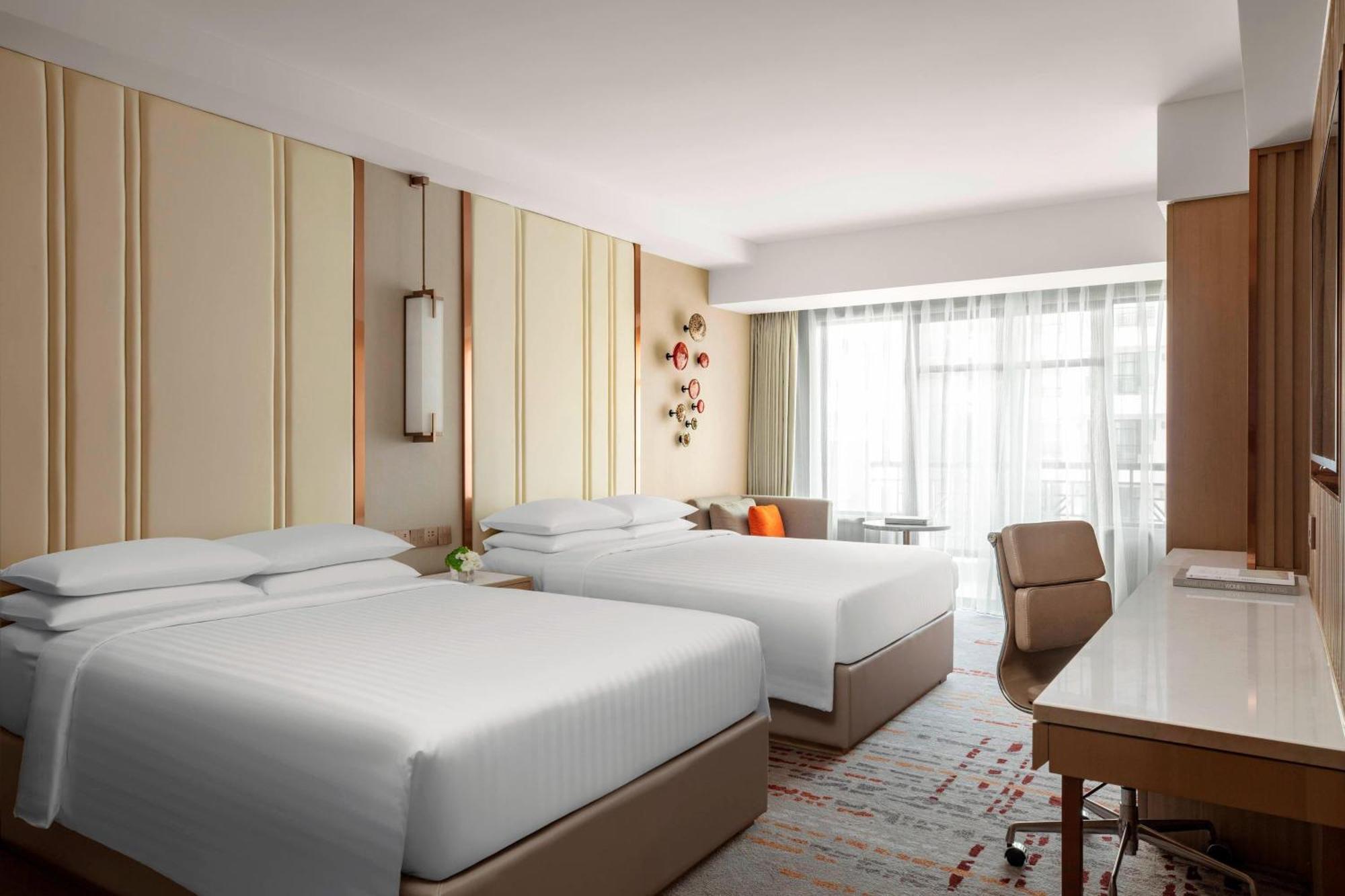 Shanghai Marriott Hotel Hongqiao Екстериор снимка