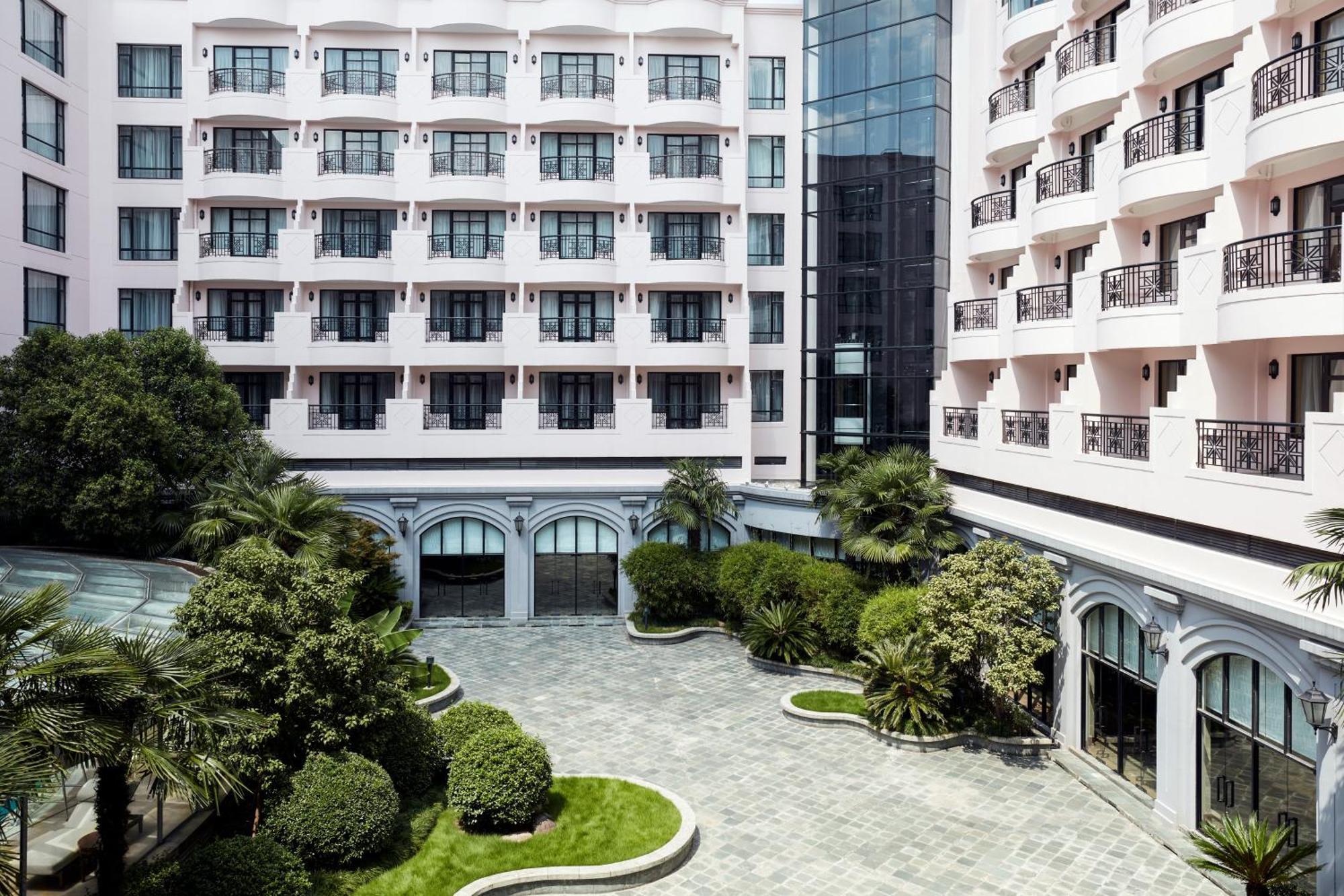 Shanghai Marriott Hotel Hongqiao Екстериор снимка